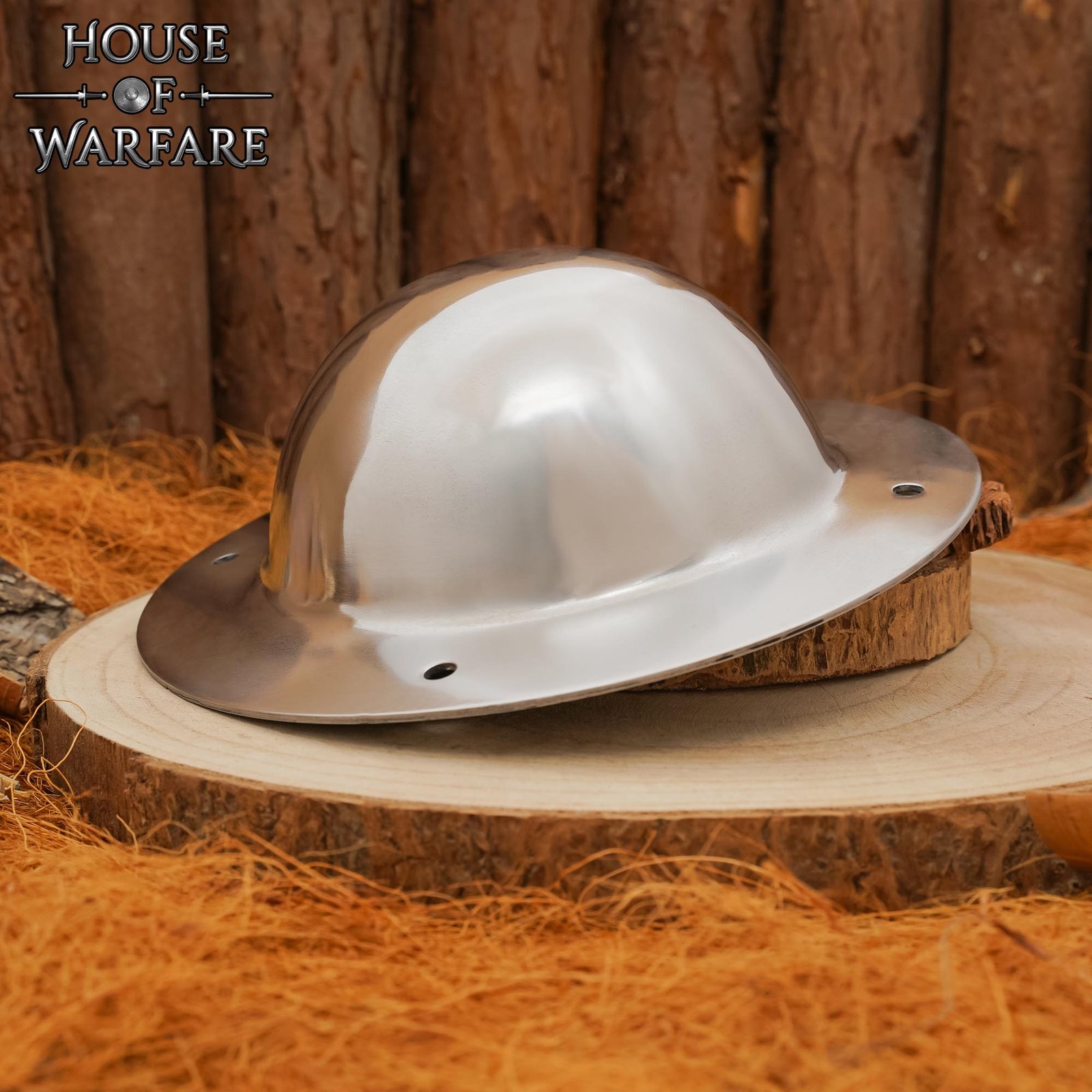 Hand-Forged Medieval Steel Shield Boss Domed Umbo for DIY Viking & LARP Shields