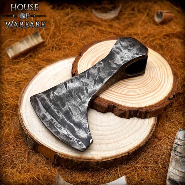 Hand Forged Viking Bearded Axe Head - Image 3