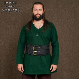Leather Barbarian Belt