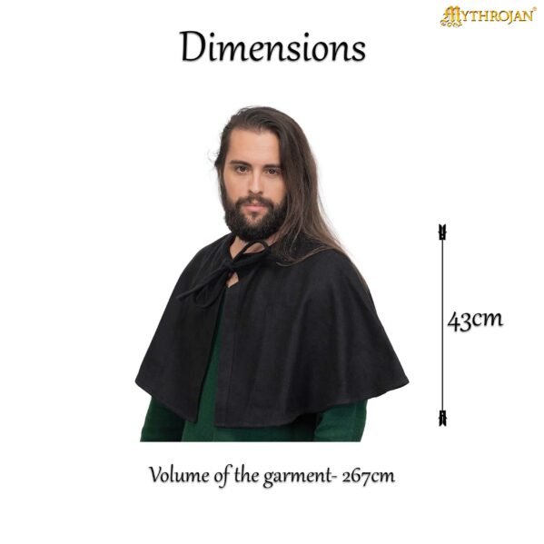 Medieval Woolen Pelerine - Image 2