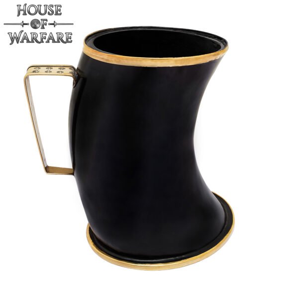 Medieval Warrior Large Viking Horn Tankard - Image 6