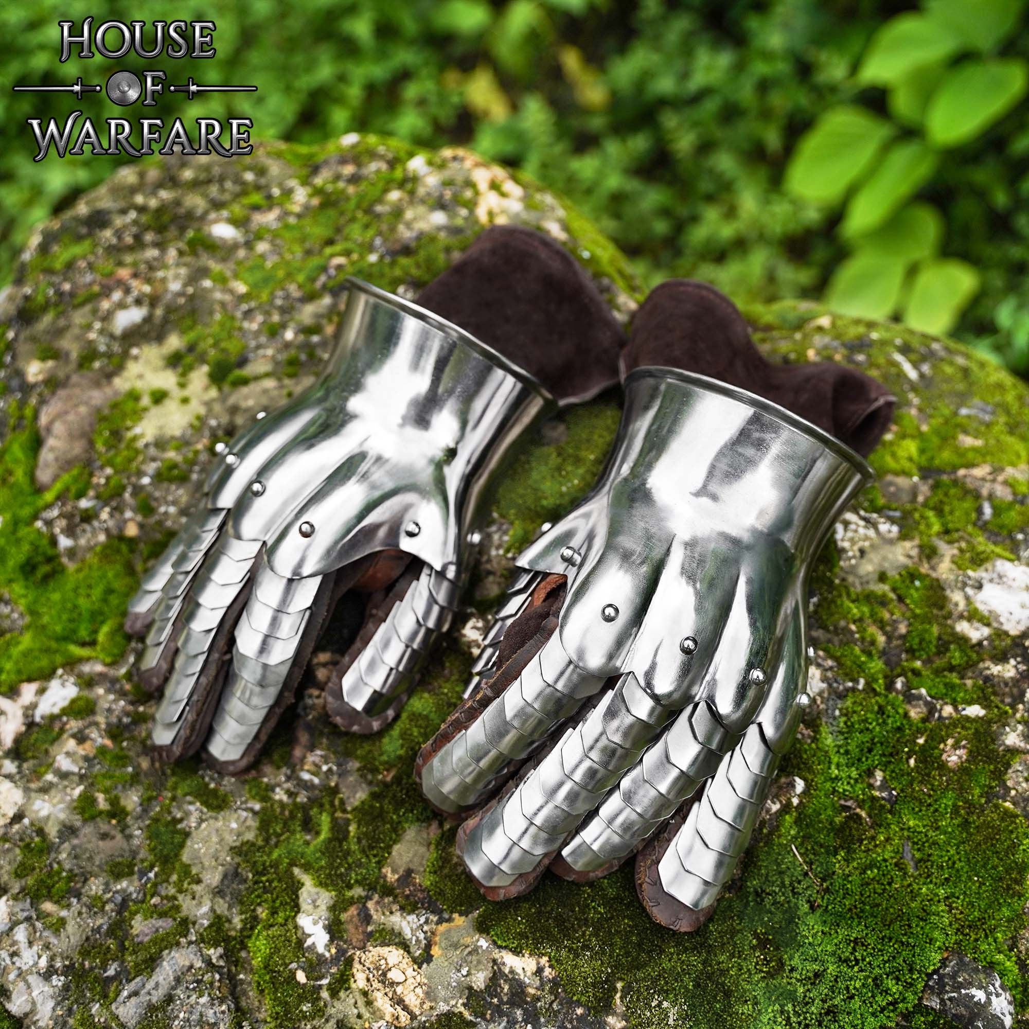 CHAINMAIL METAL GAUNTLET ~ GAUNTLET GLOVES STEEL ~ MEDIEVAL