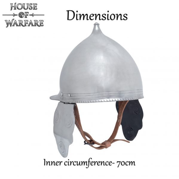 Roman Montefortino Steel Helmet 16 gauge