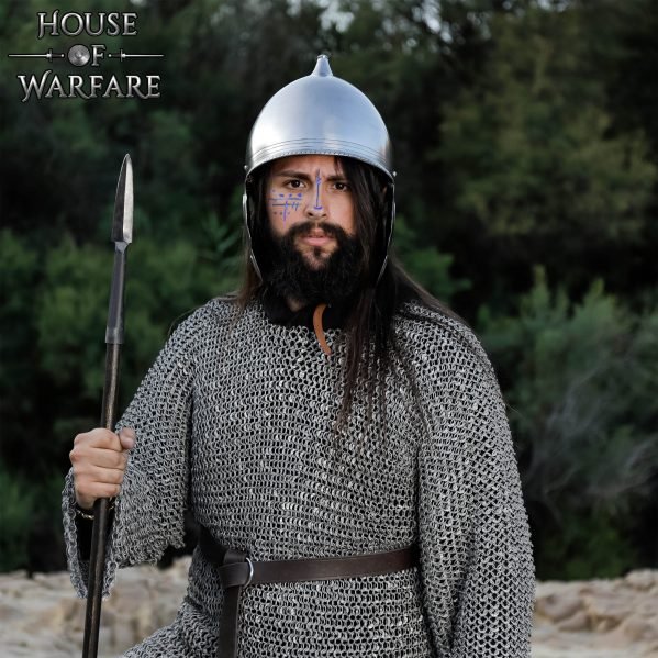 Roman Montefortino Steel Helmet 16 gauge