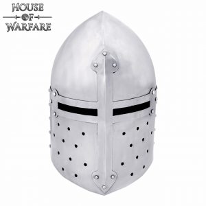Crusader Knight Sugar Loaf Helmet