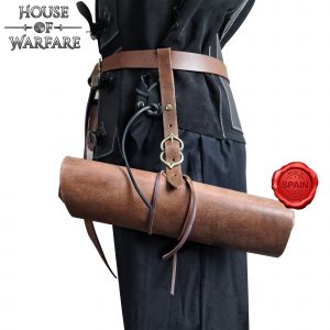 Handcrafted Genuine Leather Belt Hanging Quiver