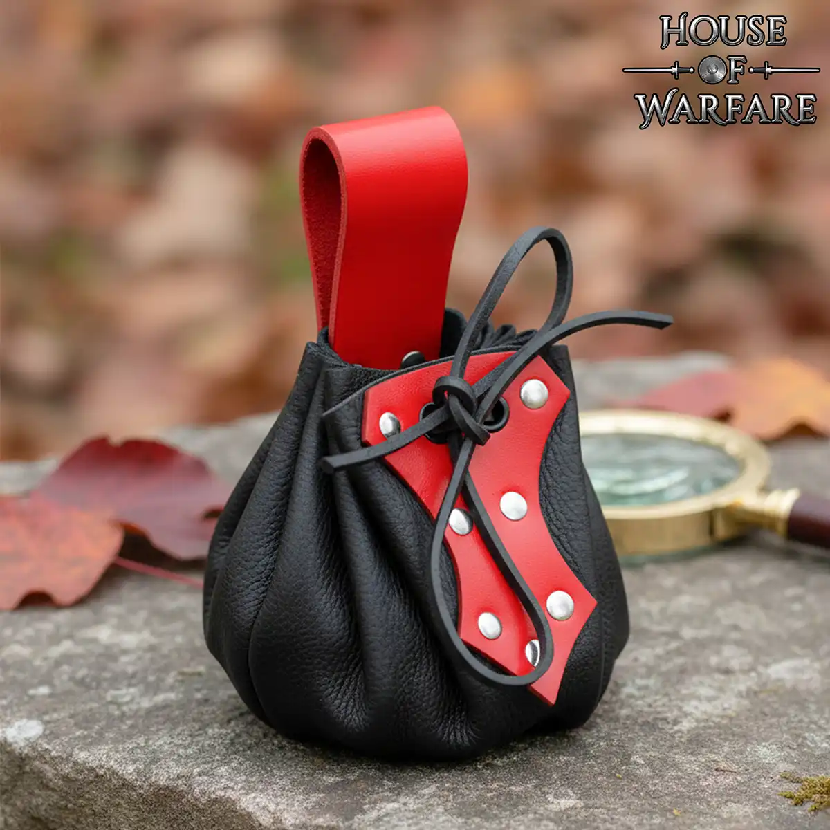 Gathered Medieval Belt Pouch - Image 10