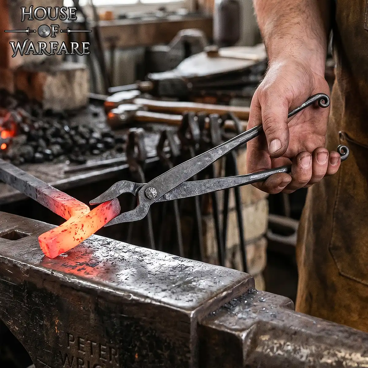 Hand Forged Medieval Pliers - Image 2