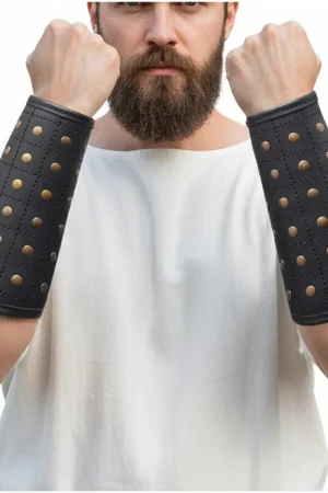 Aragon Leather Bracers