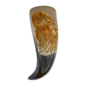 Fenrir Wolf Viking Horn