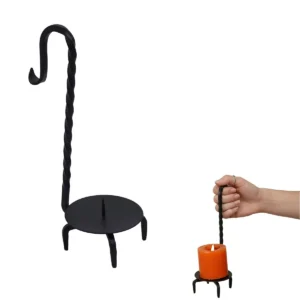 Medieval Iron Candle Stand