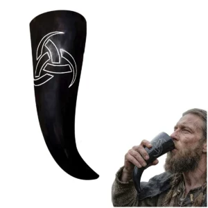 Triple Horn of Odin Viking Horn