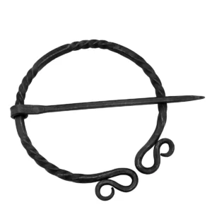 Iron Celtic Brooch