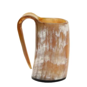 Medieval Horn Tankard Mug
