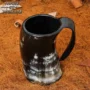 The Pirate Skull Horn Tankard - Thumbnail Image 2