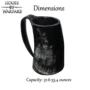 The Pirate Skull Horn Tankard - Thumbnail Image 3