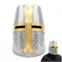 brass crusader helmet