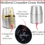 Brass Crusader Helmet 13th Century - Thumbnail Image 7